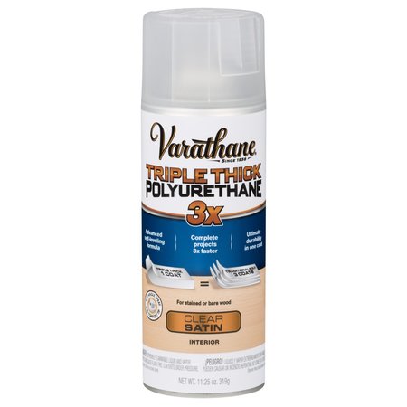 VARATHANE Satin Clear Water-Based Polyurethane 11.25 oz 318290
